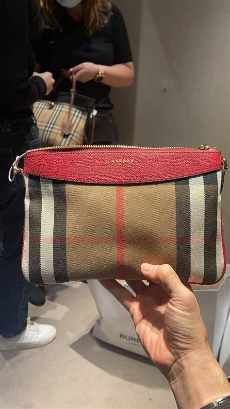 burberry sling bag.